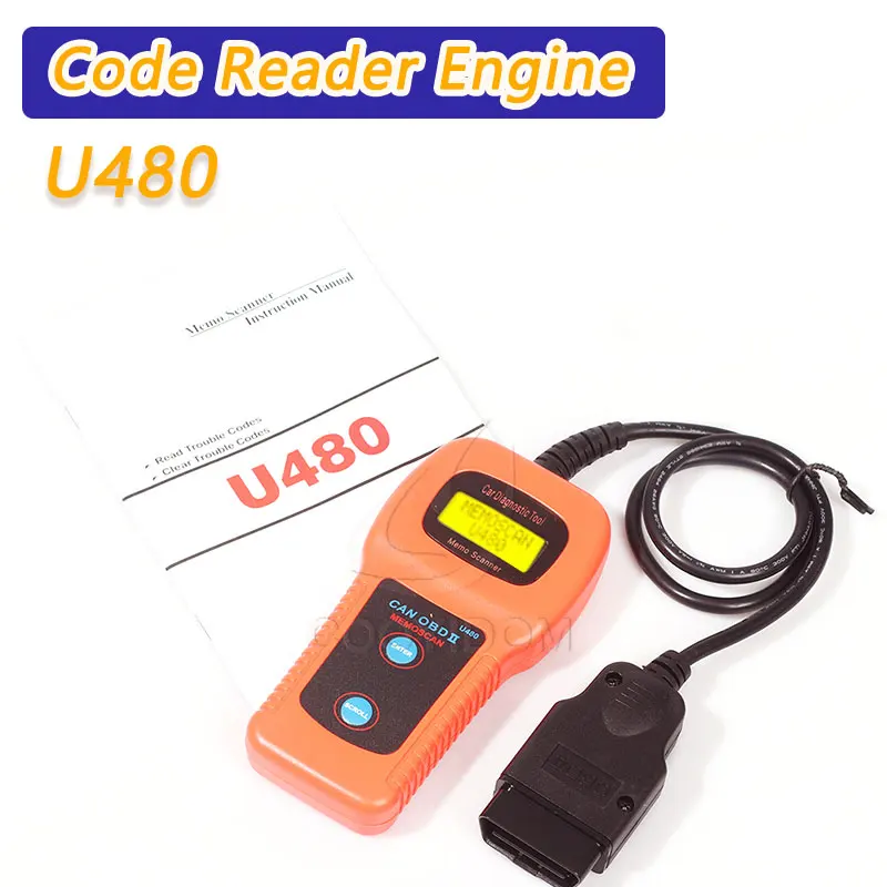 COOYIDOM U480 OBD2 Can Bus сканер кода двигателя считыватель кодов OBDII автомобиль или