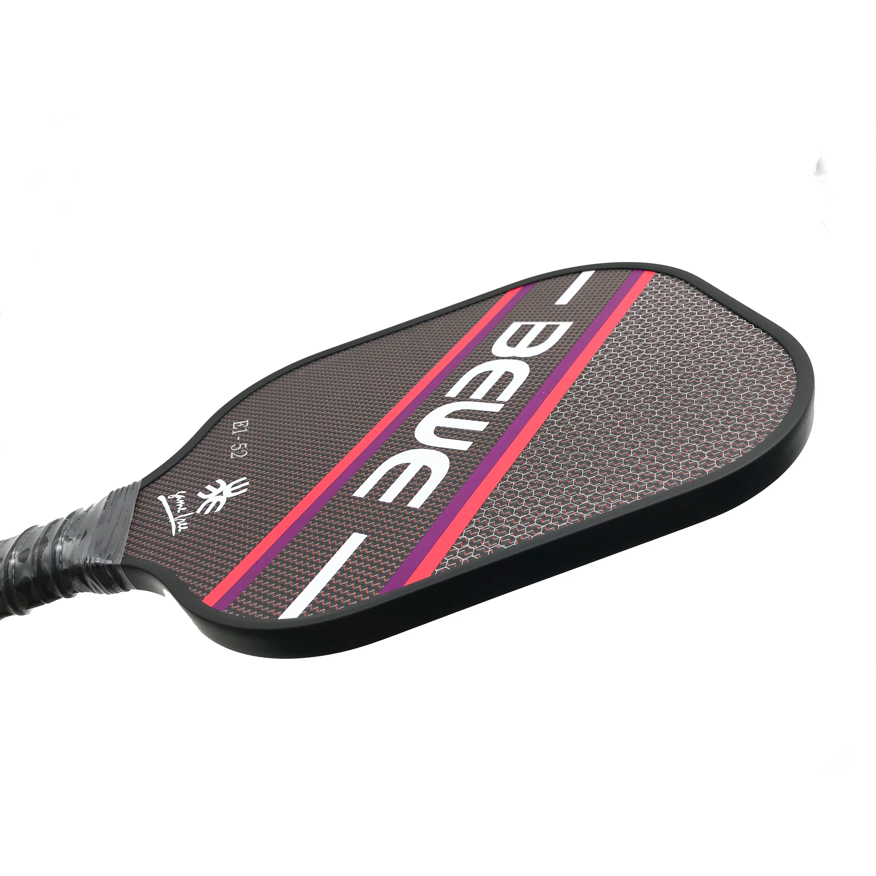 Professional Graphite Red Titanium Wire Nomex Honeycomb Pickleball Paddle - Image 3