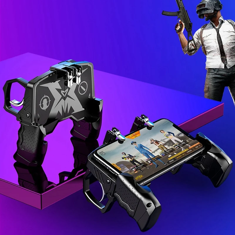 Мобильный игровой контроллер для PUBG Аксессуары для мобильных игр L1R1 Ручка Джойстик триггер
