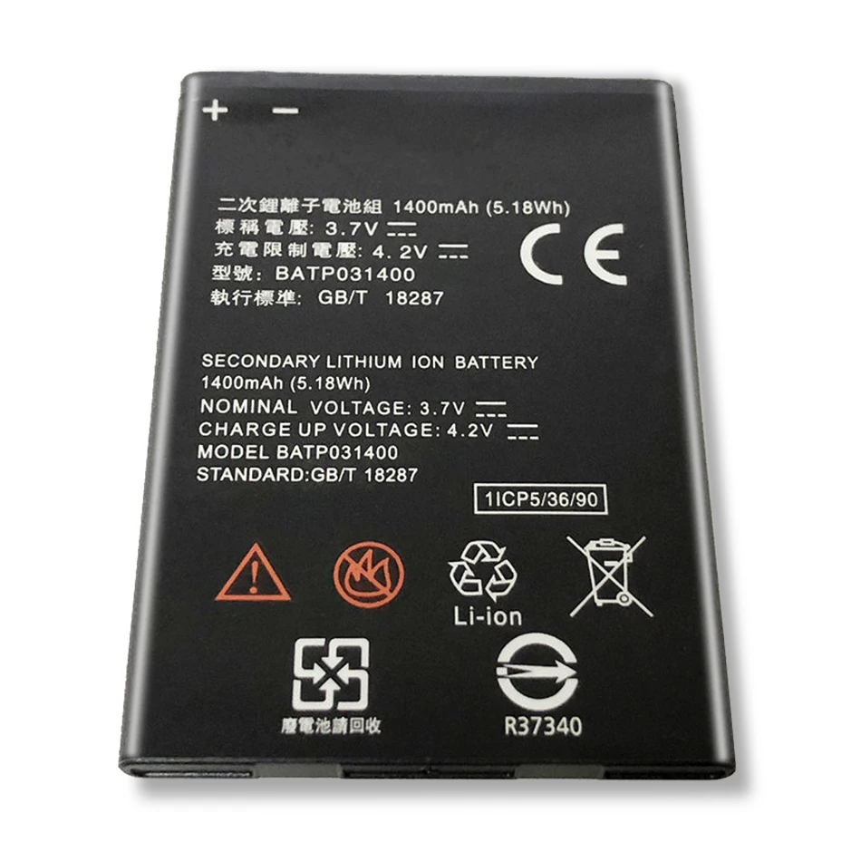 Литий-полимерный аккумулятор 1400mAh BATP031400 для AB1400BWML Билайн смарт 3 III Батарея