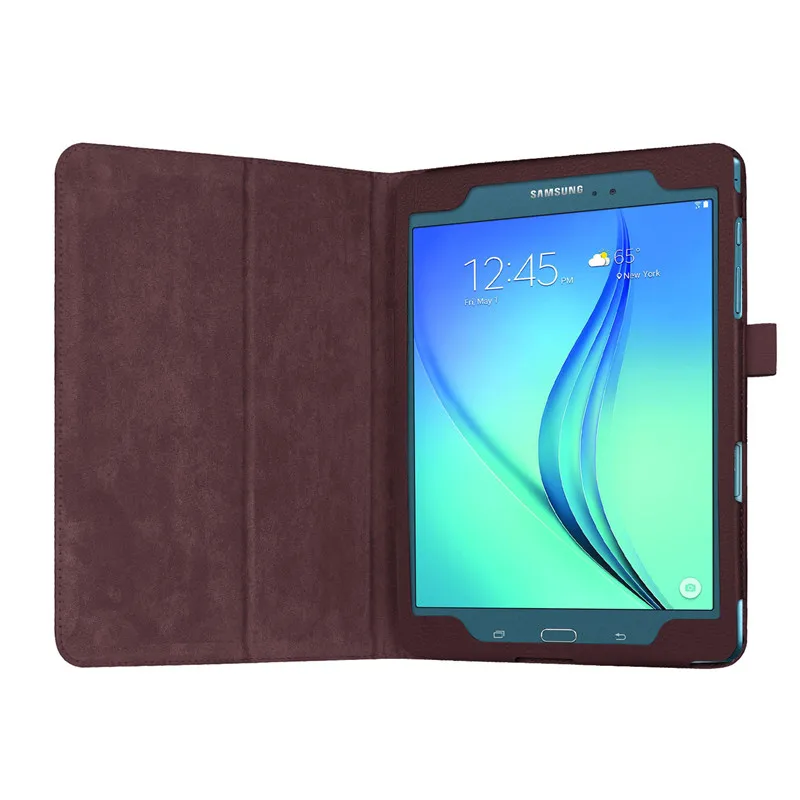 Для P550 SM T550 T555 чехол для планшета откидной держатель подставка кожаный Samsung Galaxy Tab