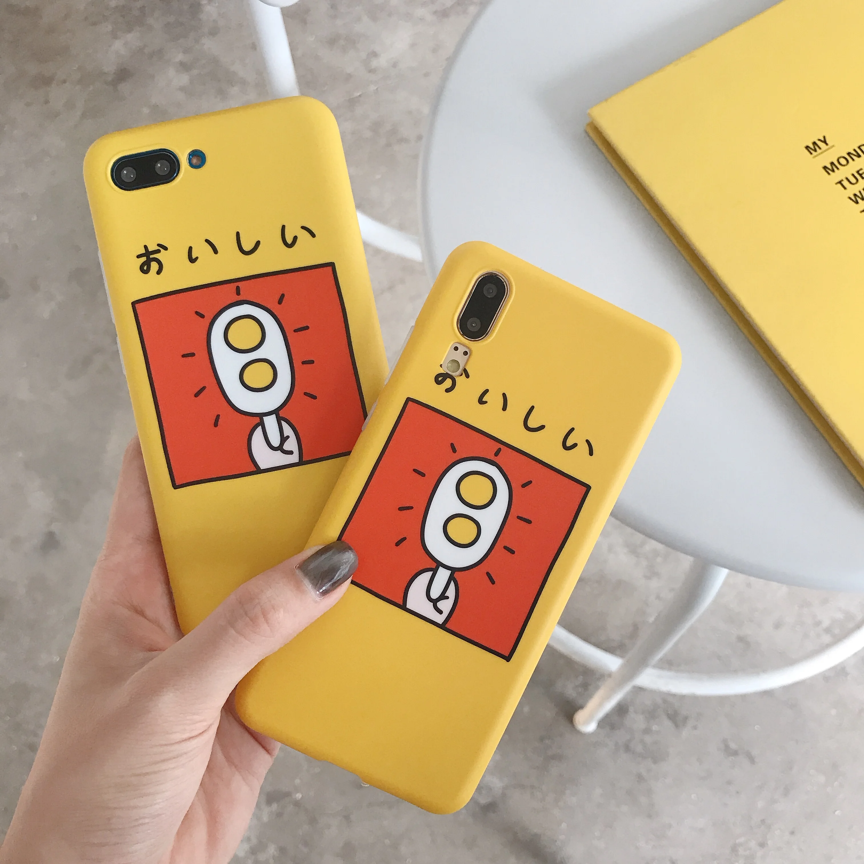 

Silicon Cover Case For Huawei P30 Pro P20 Mate 20 Pro Nova 4 3 3i Honor 10 Fashion Japan Ice Cream Soft IMD Funda Coque