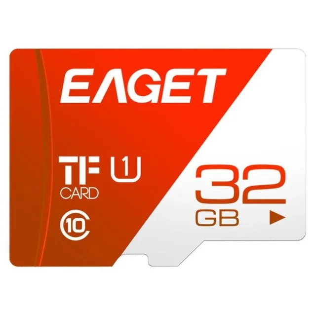 32 Гб EAGET T1 картой Micro sd объемом 16 Гб оперативной памяти, 32 Гб встроенной памяти, 64 ГБ 100 МБ/с. слот для карт памяти 128 ГБ 256 Class10 UHS-1, мicro sd, TF карта cartao de memoria - Емкость: 32 Гб