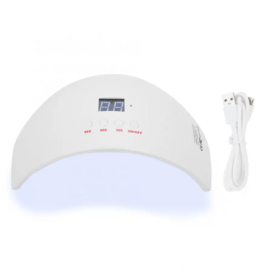 Charging Type Лампа для ногтей профессиональный светодиодный УФ-гель для ногтей сушилка лампа 30 S/60 S/90 S модная Сушилка для ногтей отверждающая машина с ЖК-экраном инструменты для ногтей - Цвет: Charging Type