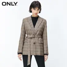 Только осень зима Женская клетчатая куртка | 119308545