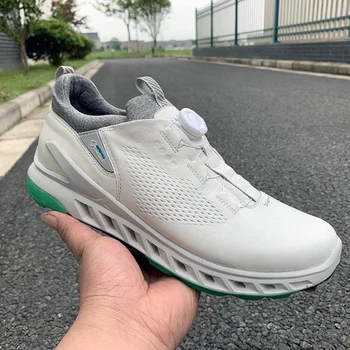 

Mens Golf Sneakers Training Golf Sneakers for Men Anti Slip Outdoor Walking Sneakers Male Comfortable Golfing Sneakers