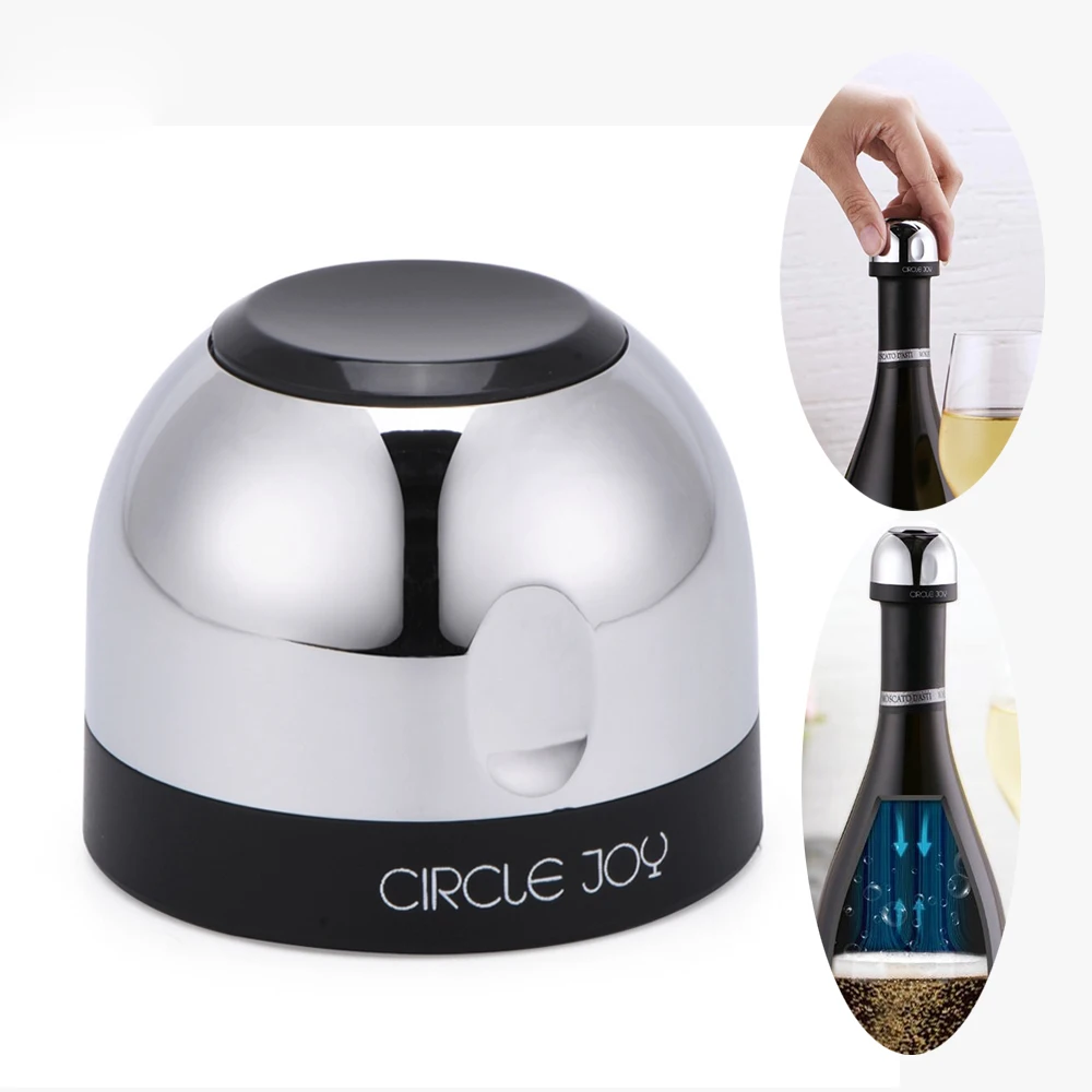 Вакуумная пробка для красного вина CIRCLE JOY Пылезащитная
