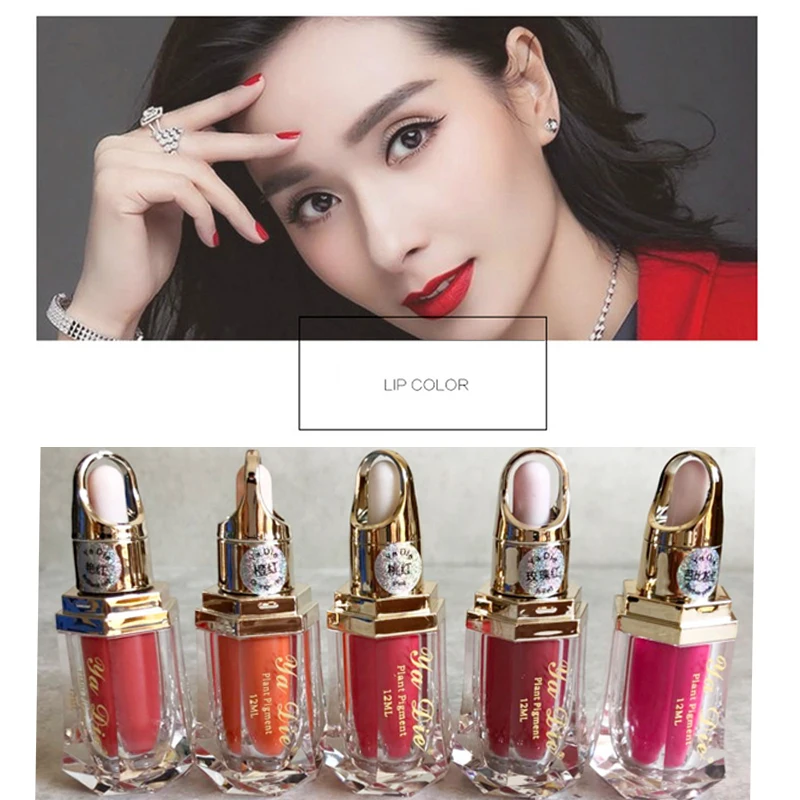 

5 Colors 12ml Lip Tattoo Ink Set Plant Pigment Paints 3D Permanent Make-up Eyebrown Body Paint Supply Kit Tinta