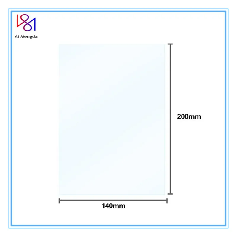  fep film sheet 140x200mm anycubic photon resin 0.15-0.2mm Thickness for wanhao Duplicator D7 DLP/SL