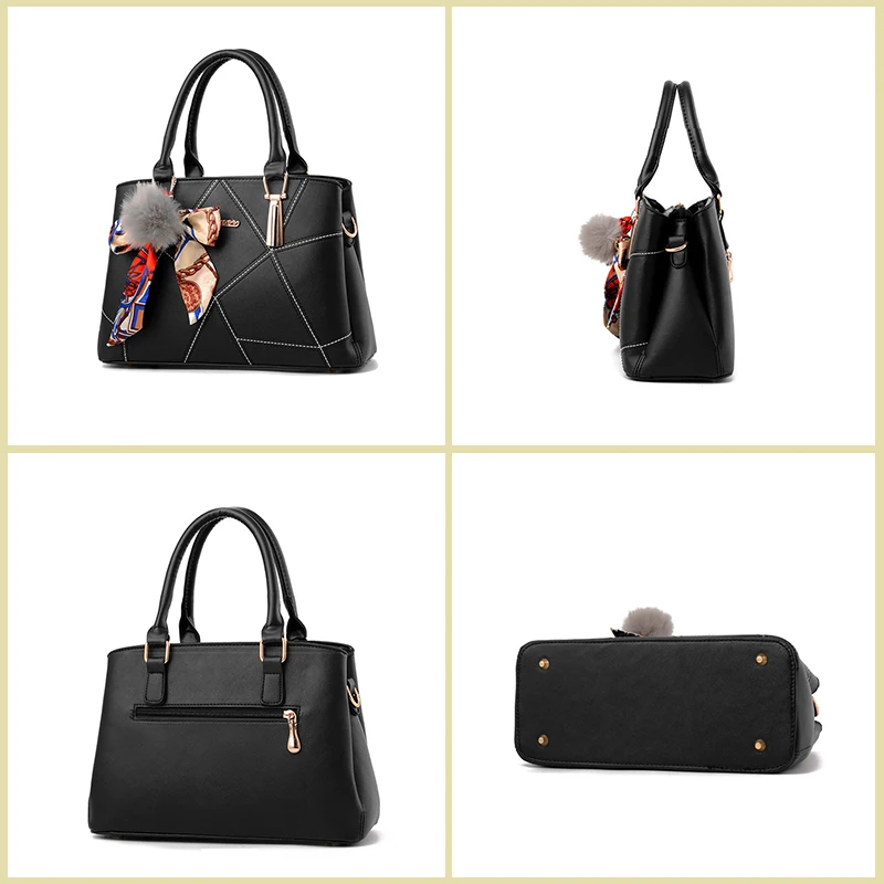 2019 модные женские сумки с бантом Сумки из искусственной кожи сумка через плечо