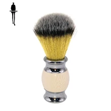 Щетка для бритья Парикмахерская Мужская для лица Борода чистящее оборудование Смола плюс металлическая ручка инструменты для бритья