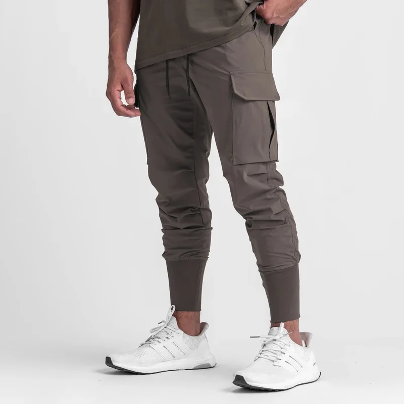 New camouflage Sport Pants Men's Fitness Trousers Summer Thin Loose Quick-Drying Stretchy sweatpants Running Training Pants