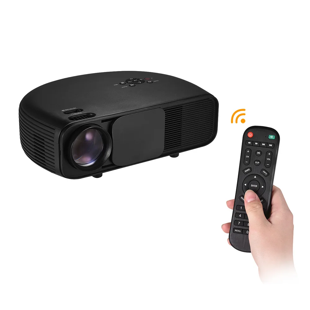 ЖК-проектор высокого разрешения светодиодный проектор 1080P Sup порт ed 50000 часов лампы жизнь с ТВ/2* HD/2* USB/VGA/AV/порт для наушников