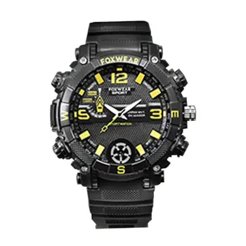 

Fox 9 Smart Wifi Camera Watch HD 720P Video Recording P2P Remote Wifi Sport Motion Detection App Control IPX7 Led Lighting.