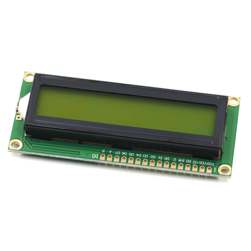 LCD1602 Green 1 шт. модуль ЖКД синий зеленый экран IIC/igc 1602 для arduino 1602 lcd UNO r3 mega2560 lcd 1602 - Цвет: LCD1602 Green