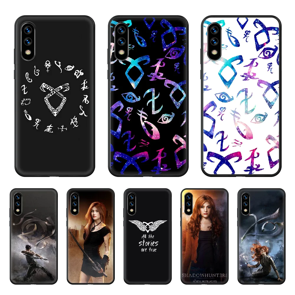 Чехол для телефона с теневыми охотниками корпус huawei honor play 6 7 8 9 10 view 20 A X i pro lite black