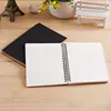 Notebook Spiral Sketchbook Graffiti Notebook for school supplies Size A5&A6 100 pages Kraft paper cover Notebook blank page ► Photo 3/5