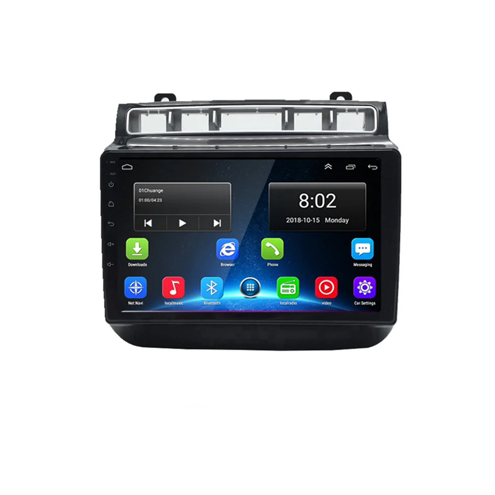 Для VW Volkswagen Touareg 2011- Android 9,1 автомобильный стерео радио gps навигационный плеер wifi BT FM