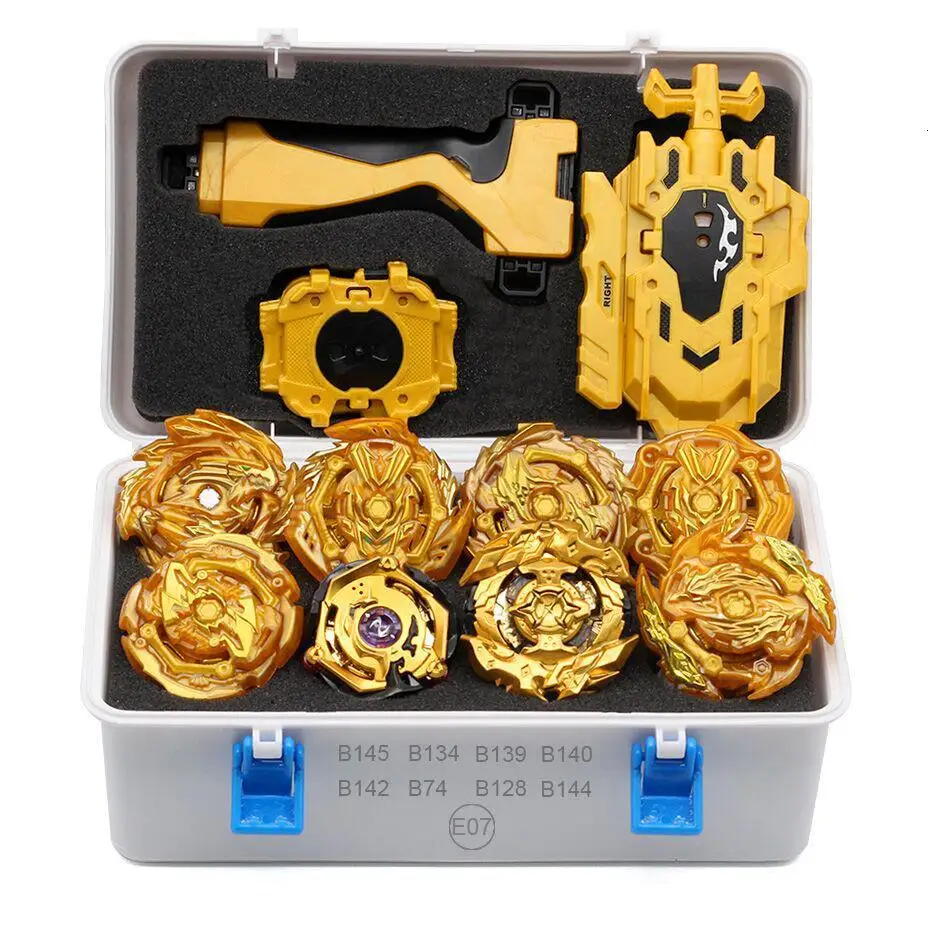 Новые пусковые установки Takara Tomy Bey Bay Burst коробка Арена стадион Подарочные игрушки мальчик дети слив Fafnir Toupie Золотое лезвие гироскопа