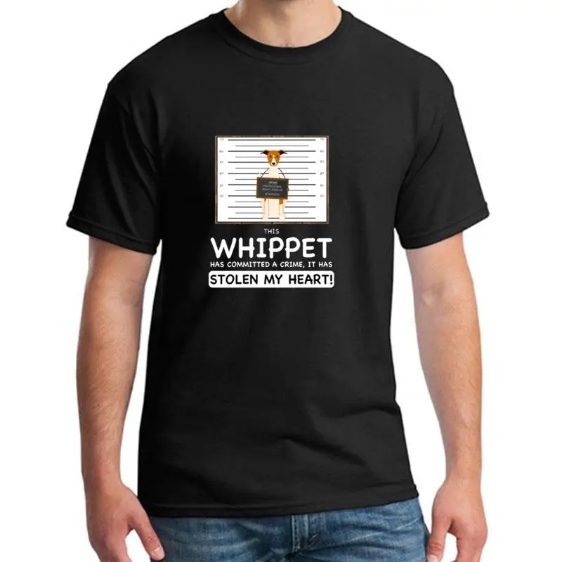 

printed Whippet Mugshot tshirt plus sizes s-5xl Comfortable Casual Knitted homme tshirts round Neck Pattern