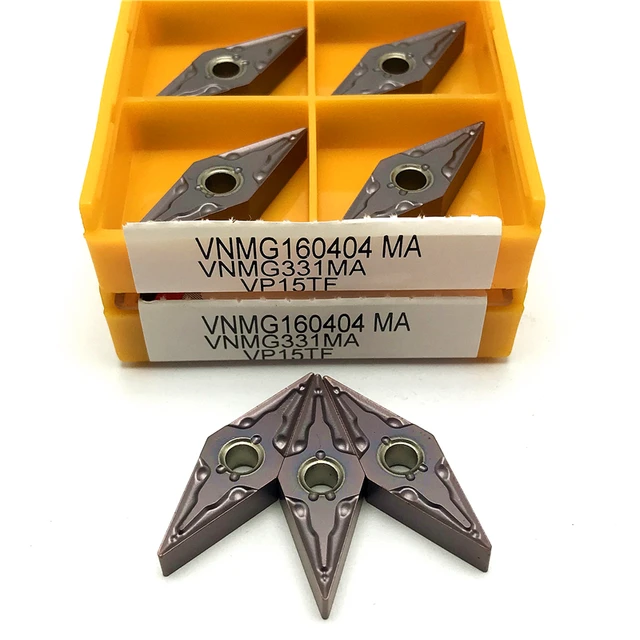 VNMG160404 VNMG160408 MA External Turning Tools Carbide Insert Cutting Tool Metal Lathe Tools CNC Turning Insert Factory Sales 5