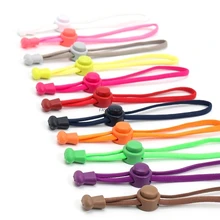 

1 Pair of Elastic Versatile Snap-Lock Laces Lace-Up Lace-Up Sports Elastic Laces Fits All Shoes Slip-On Lace Accessories