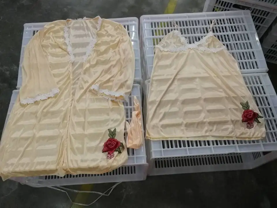 Женские пижамные комплекты, пижамы, ночная рубашка шелковая одежда для сна, женское нижнее белье, халаты, пижамы для маленьких кукол, комплект из 5 предметов, пижама