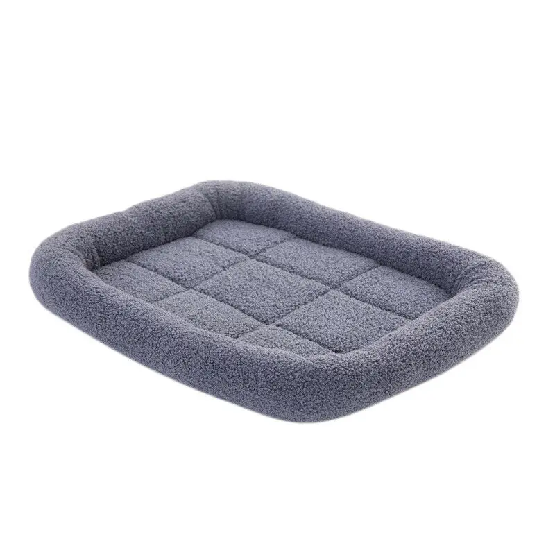 

Pet Warm Kennel Small Dogs and Cats Mat Soft Nest Dog Mat Fall Winter Lamb Wool Pet House Dog Puppy Beds S/M/L