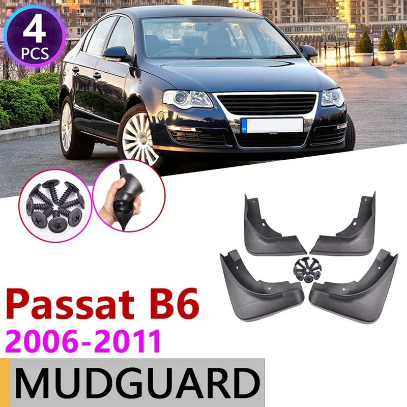 Модернизированные Брызговики для Passat B6 2006-2011 седан защита Брызговики 4 шт