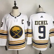 Новые сшитые мужские майки Buffalo#9 Jack Eichel#26 Rasmus Dahlin#53 Jeff Skinner