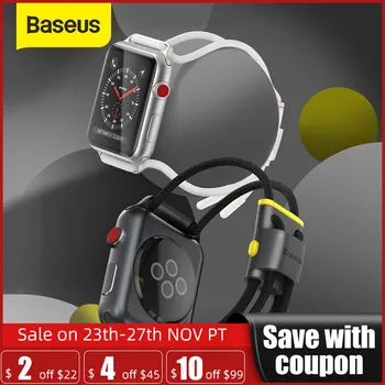 

Baseus Strap For Apple Watch 5 Band 44mm 40mm For Apple Watch 38mm 42mm Sport Bracelet Cord Watch Strap For iWatch 5 4 3 2 Strap