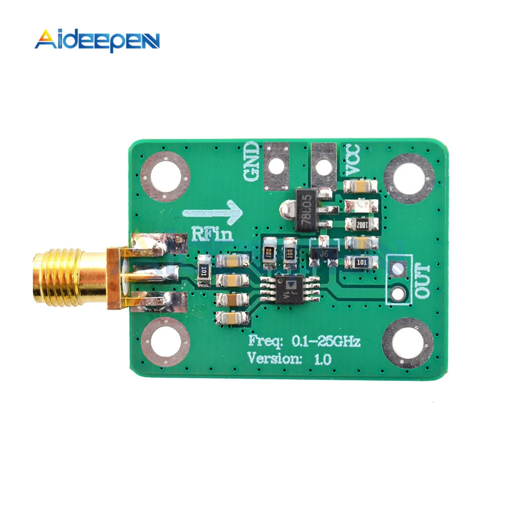 AD8318-65dBm ~ +5dBm. RF Logarithmic Detector 8000Mhz RF Power Meter 1Mhz