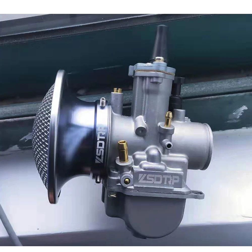 ピトー管　飛行機部品 ZSDTRP 50mm Motorcycle Air Filter Wind Horn Cup Trumpet with
