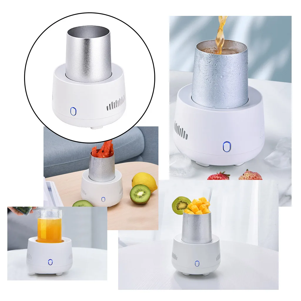 Summer Instant Cooling Cup Quick Cooling Cup Drinks Mug Beverage Drink Cooler Beer Cold Drink Machine Mini Refrigerator Freezer