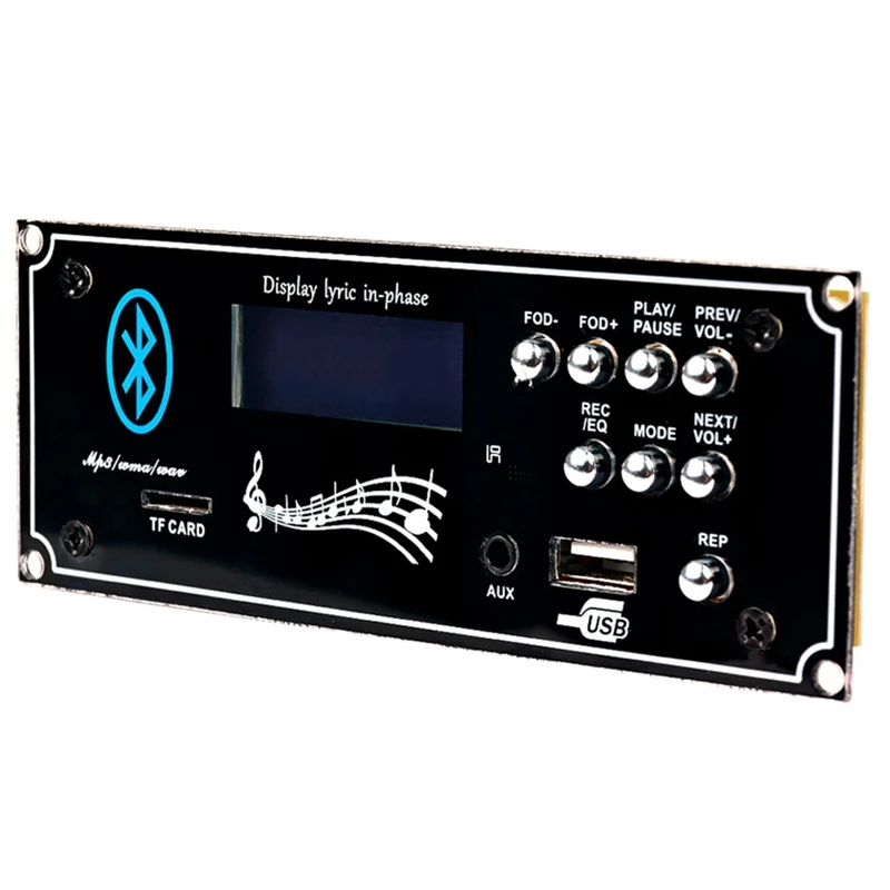 AABB-2.1 Bluetooth Автомобильный декодер доска MP3 плеер декодирующий модуль с USB Aux DIY для усилителей доска домашний кинотеатр