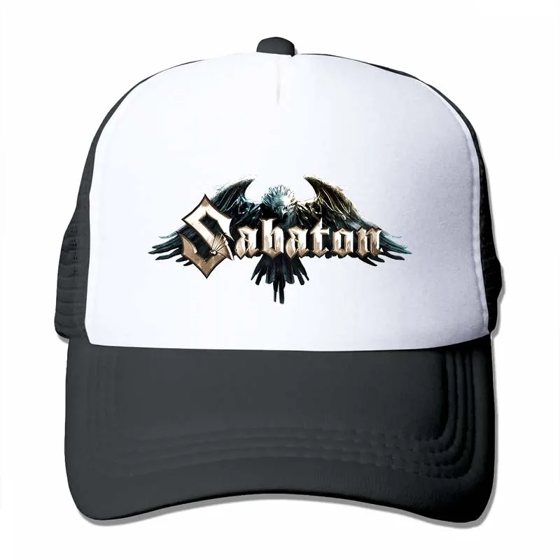 Бейсбольная кепка с логотипом Sabaton для мужчин и женщин, Кепка-Дальнобойщик, модная Регулируемая Кепка - Цвет: 4-Black