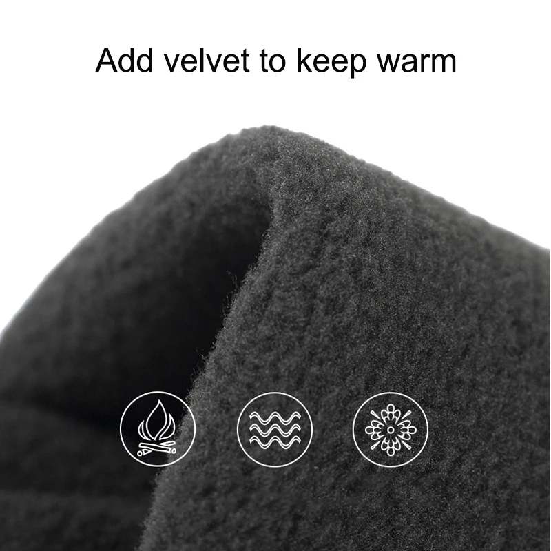 Sports gloves Winter Outdoor Sports Ski Gloves Windproof Water-Repellent Fleece Cold-Proof Cycling Touchscreen Non-Slip Motorcycle Gloves