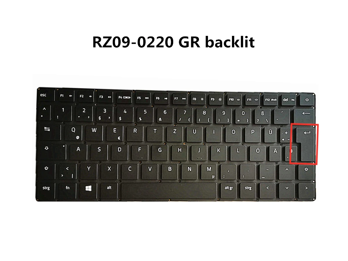 Razer Blade 17 pro RZ09-0220 용 새 원본 노트북/노트북 미국/영국/FR/GR/TW/JP 백라이트 키보드