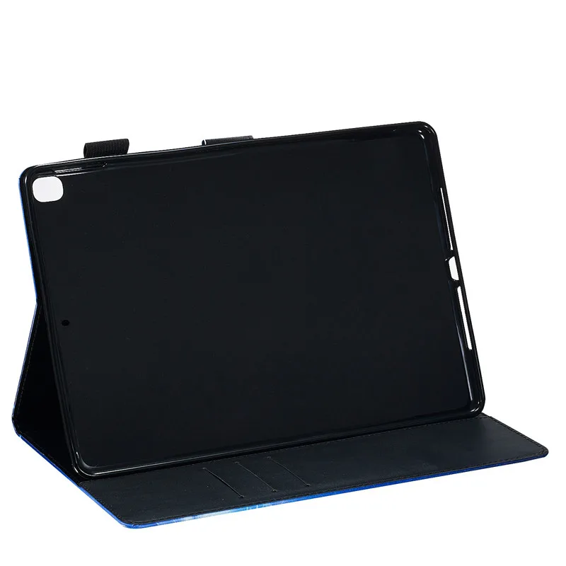 Чехол для ipad 10,2, кожаный чехол-подставка с принтом, чехол-кошелек для Apple ipad 7, 7, 10,2 дюймов, A2200, A2198, A2197, защитный чехол
