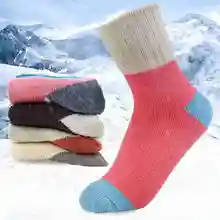 5 пар/лот зимние Для мужчин Для женщин плотные теплые носки шерстяные носки Винтаж цветные носки подарок на Год Размеры