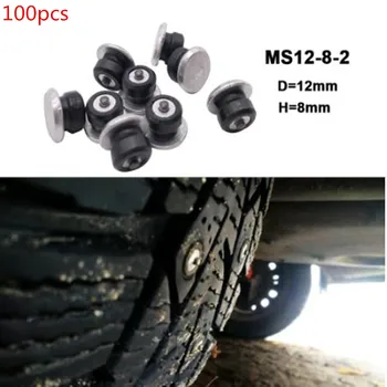

100PCS 8mm Spikes for Tires/Winter Tire Spikes/Car Tire Studs/Snow Chians Ice Stud Carbide studs for Auto Car/SUV/ATV