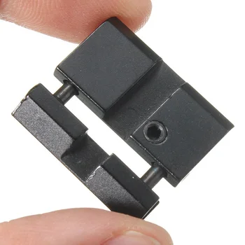 

Military Dovetail to Weaver Picatinny 11mm to 22mm Aluminum Adapter 22 cal Snap In Rail Adapter T