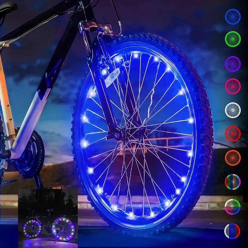 Most Fun Led Bike Wheel Light Bike Light Cool Led Bicycle Light For Tires Kids Boys Girls Adults Birthday Gift - Lighting - AliExpress