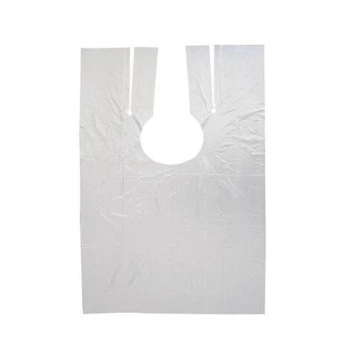 

Disposable Cloth Dyed Hair Shawl Waterproof Baked Oil Thick PE Haircut Cloth 50 Sheets / Bag
