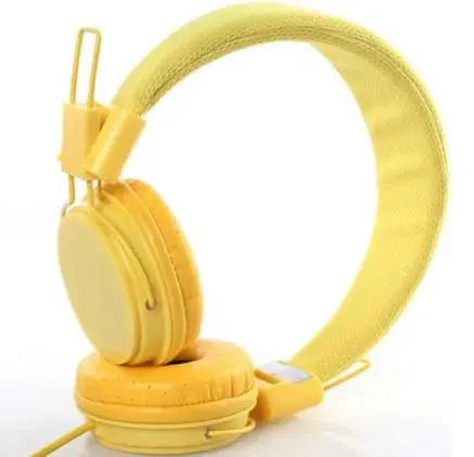 CUIMENG 2020 10color Kids Extender Ear Headphones Coaxial Stylish Headband Earphones VR045
