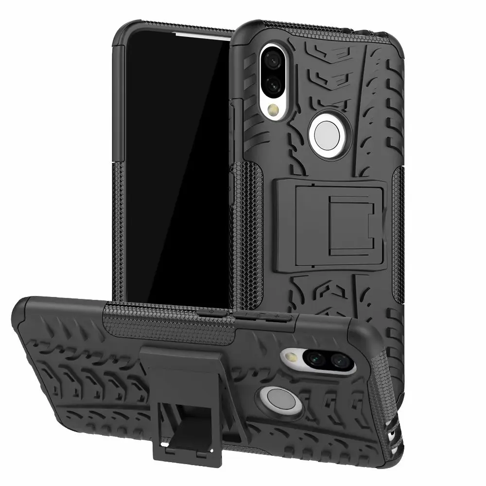 Xiaomi Redmi Note 7 чехол 8 pro бампер ударопрочный доспехи жесткий ТПУ силиконовый для