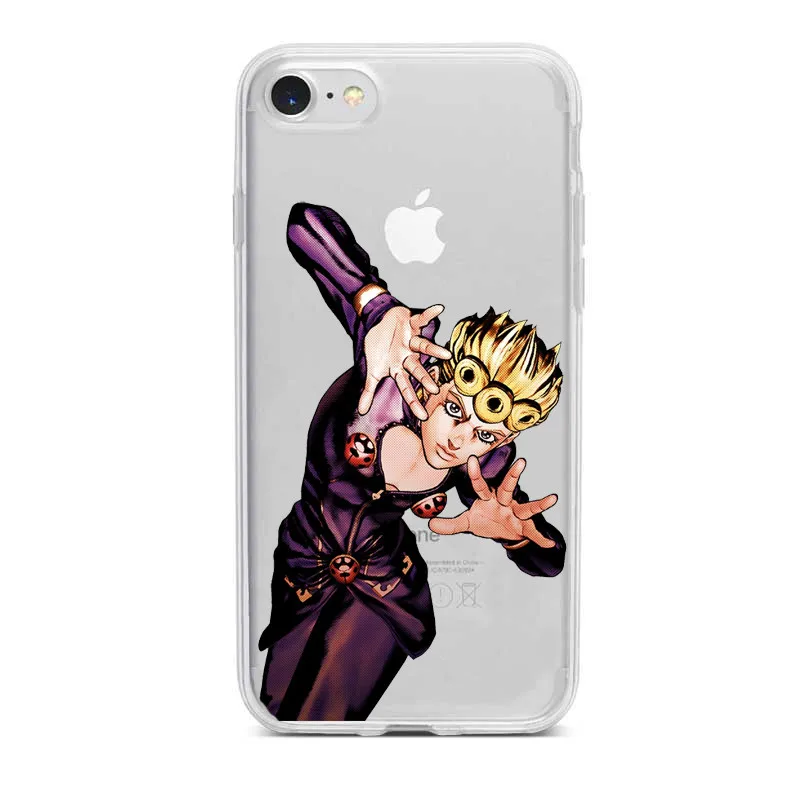 JOJO'S невероятное приключение более неба JoJo аниме чехол для принципиально Iphone 11 11pro 11» бетонный завод Xr Xs Max X 6 7 8 Plus SE 5 задняя крышка