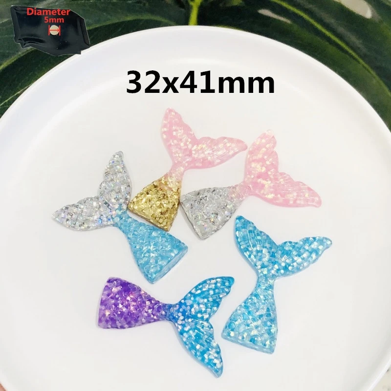 

1PCS Resin Cute Cartoon Fridge Magnetic Sticker Kawaii Colourful Flash Fish Tail Refrigerator Magnet Birthday Gift Photo Wall
