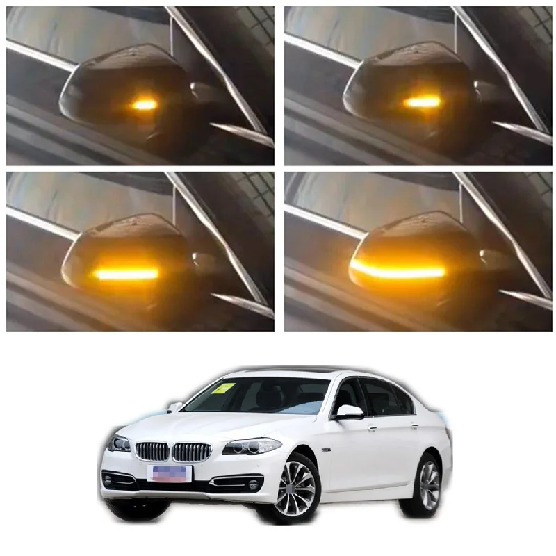 

Dynamic LED Blinker Side Mirror Indicator Turn Light Signal for BMW 5 Series F10 F07 F11 7 Series F01 F02 F03 F04 Facelift