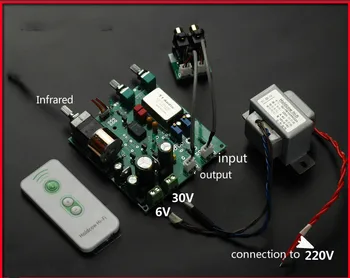 

GHXAMP HiFi Power Amplifier Preamp Board Field Effect Transistor Preamplifier Class A With Remote Control RCA Connector